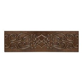 Custom 29” Backsplash with Scroll Design