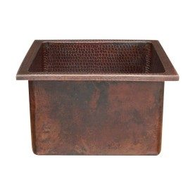 Custom 14" Square Skirted Bar Sink